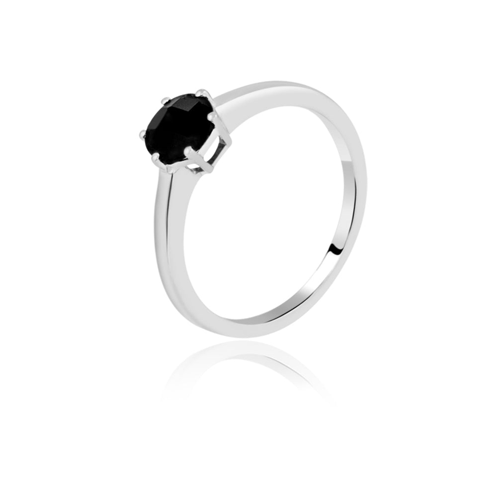 Buy Embroco Black Crystal Ring for Women and Girls Online at Low Prices in  India - Paytmmall.com